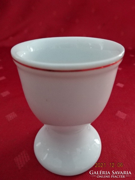 German porcelain egg holder with günter inscription, height 6.5 cm. He has!