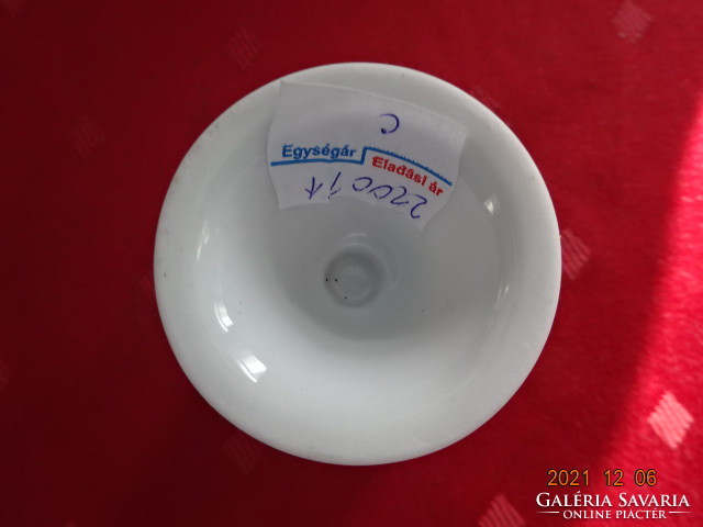 German porcelain egg holder with günter inscription, height 6.5 cm. He has!