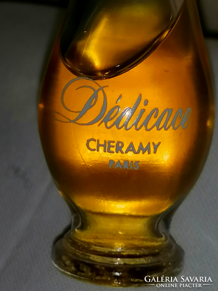 Vintage dedicace cheramy perfume paris