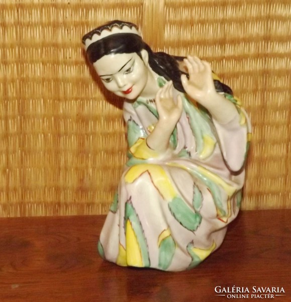 Ukrainian ethnic porcelain sculpture