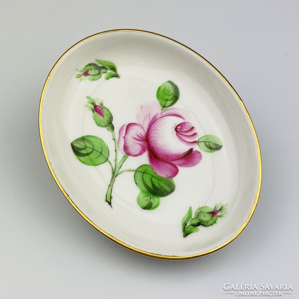 Herend ring holder bowl - Viennese rose