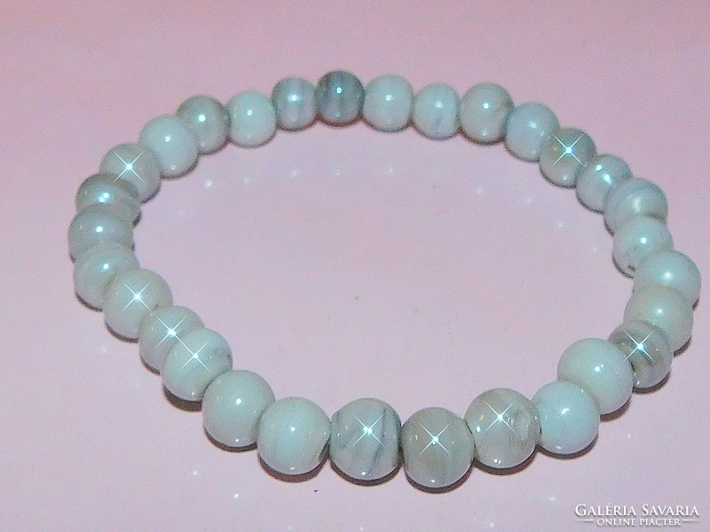 Agate mineral stone bracelet