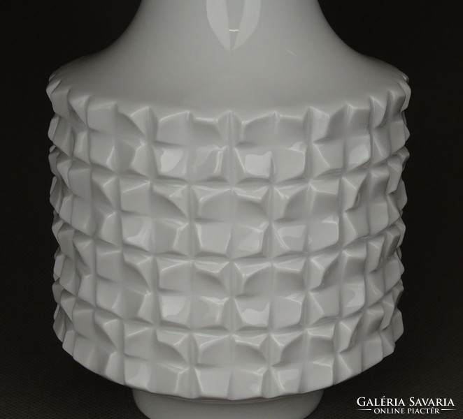 1E331 designed ludwig zepner sword meissen porcelain vase studio vase