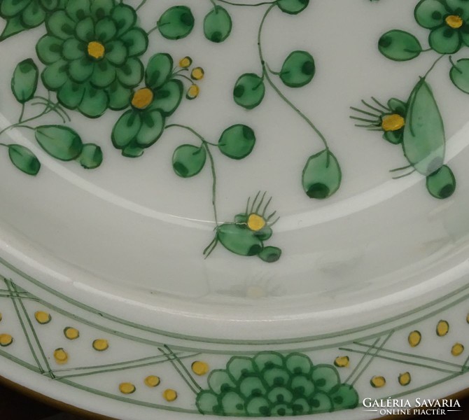 1E330 Antique Marked Sword Meissen Porcelain Bowl Ashtray