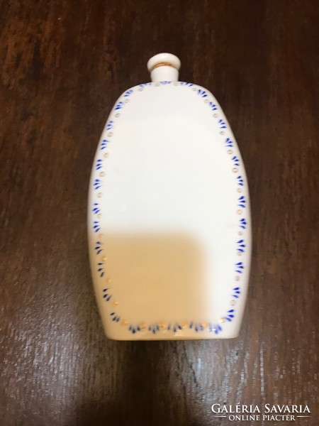 Raven's house porcelain bottle / bottle with folk decoration.Undamaged.