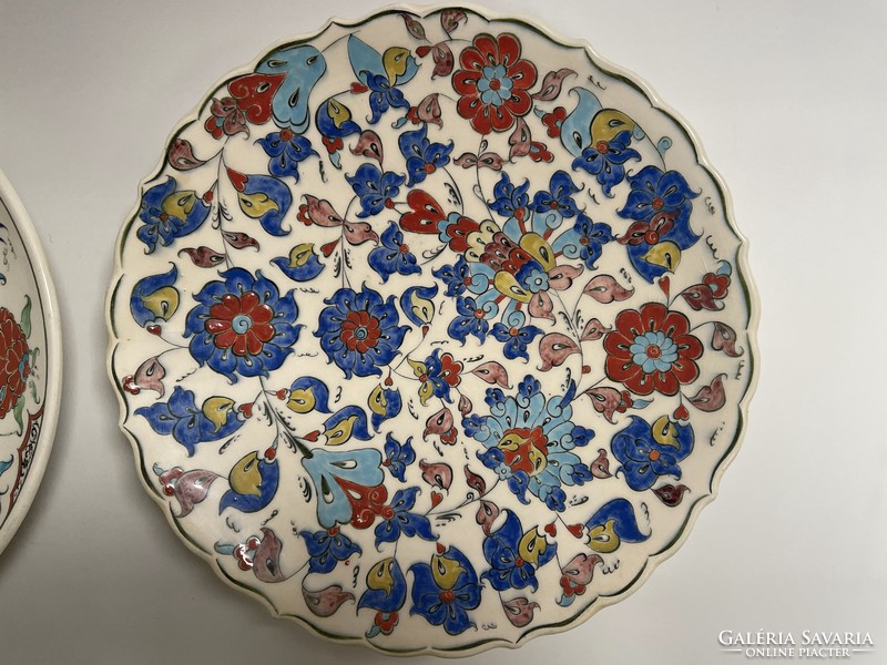 Kütahya porcelán tányérok párban