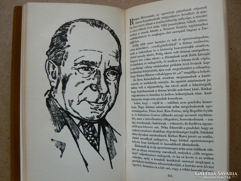 Acting faces from recent times, fitting in 1968, book in good condition,