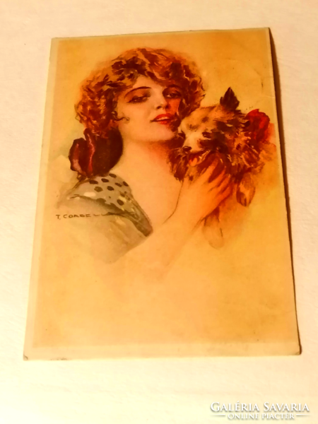 1912 Lithograph Italian postcard with Tito corbella 