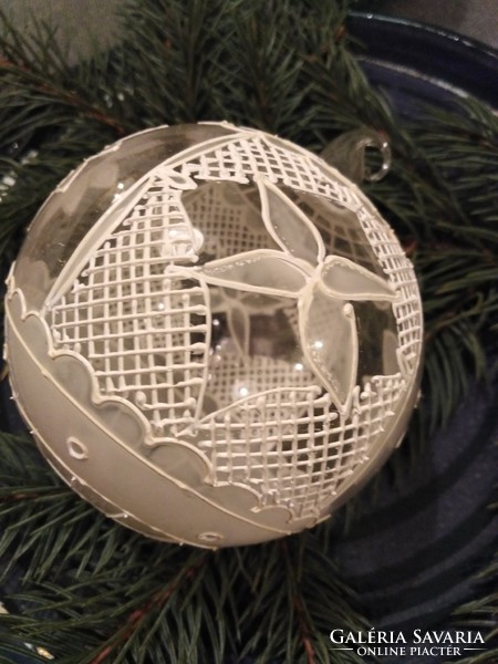 Craft Christmas glass sphere