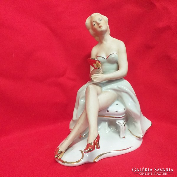 German germany wallendorf character graffiti ballerina porcelain figurine