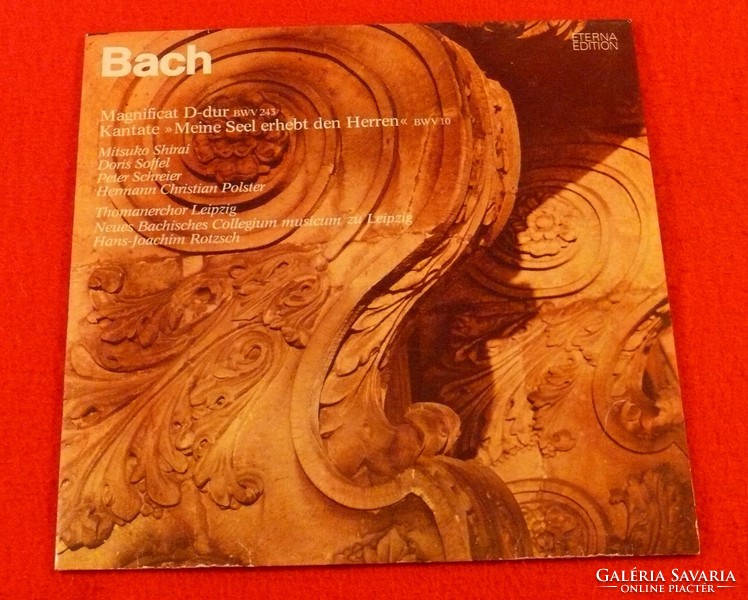 Bakelit lemez - J.S. Bach: Magnificat D Dur Kantate