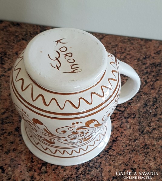 Józsa János Korondi ceramic mug 3dl new mug, mug