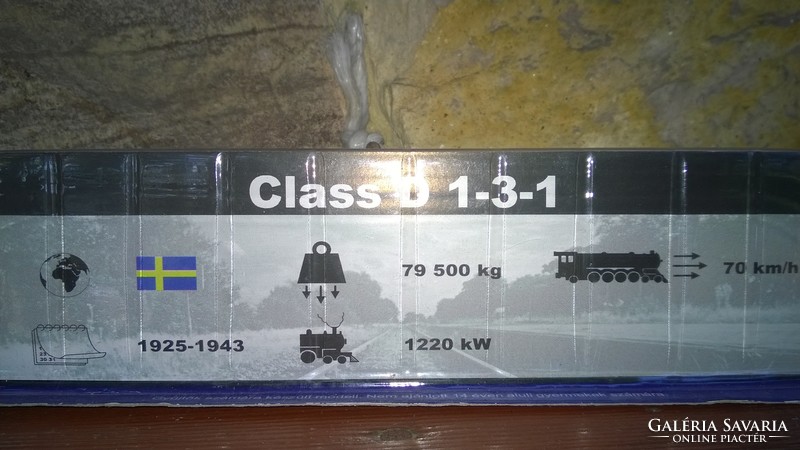 Locomotive railway model class d 1-3-1 Switzerland