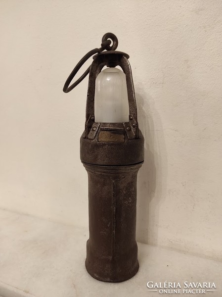 Antik bányász szerszám bánya eszköz karbid lámpa 510