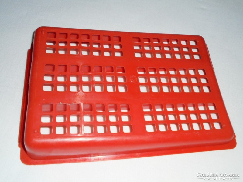 Retro plastic cutlery holder approx. From the 1970s