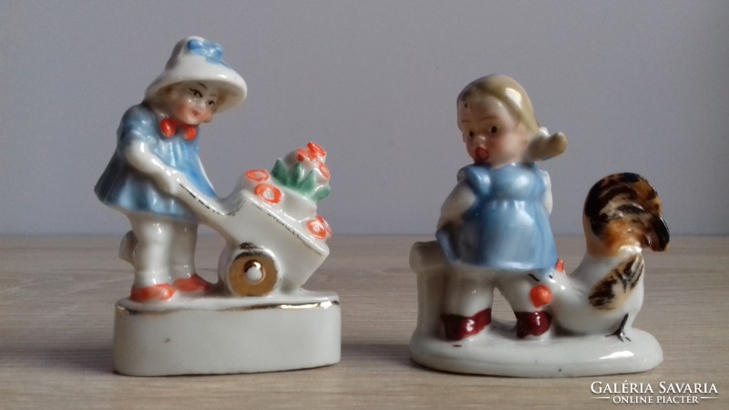 Wagner & apel German porcelain figurines 4 pcs