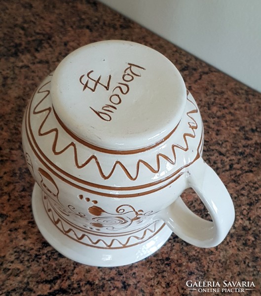 János Józsa Korondi ceramic mug 3dl new mug, mug 2.
