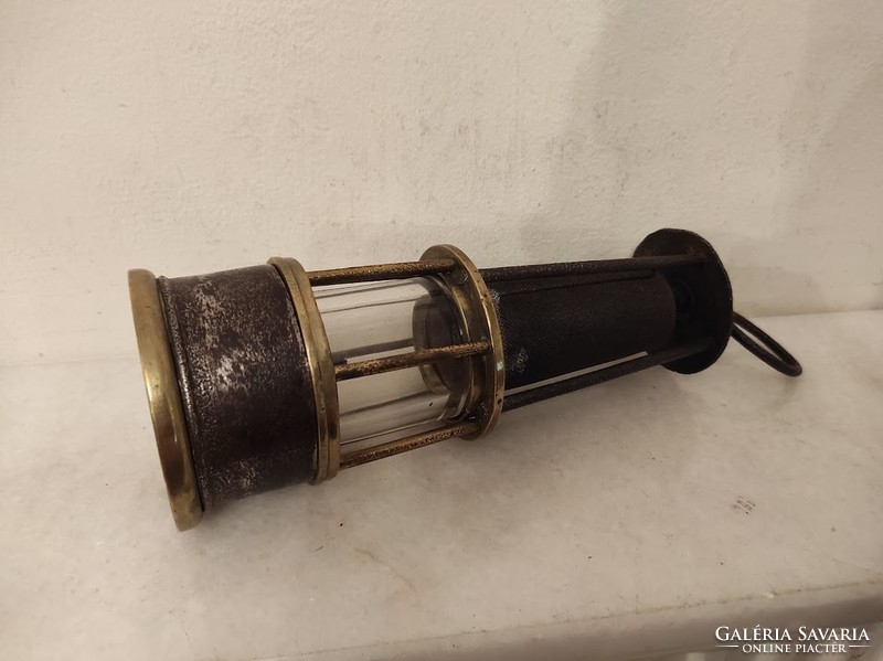 Antik bányász szerszám bánya eszköz karbid lámpa 507
