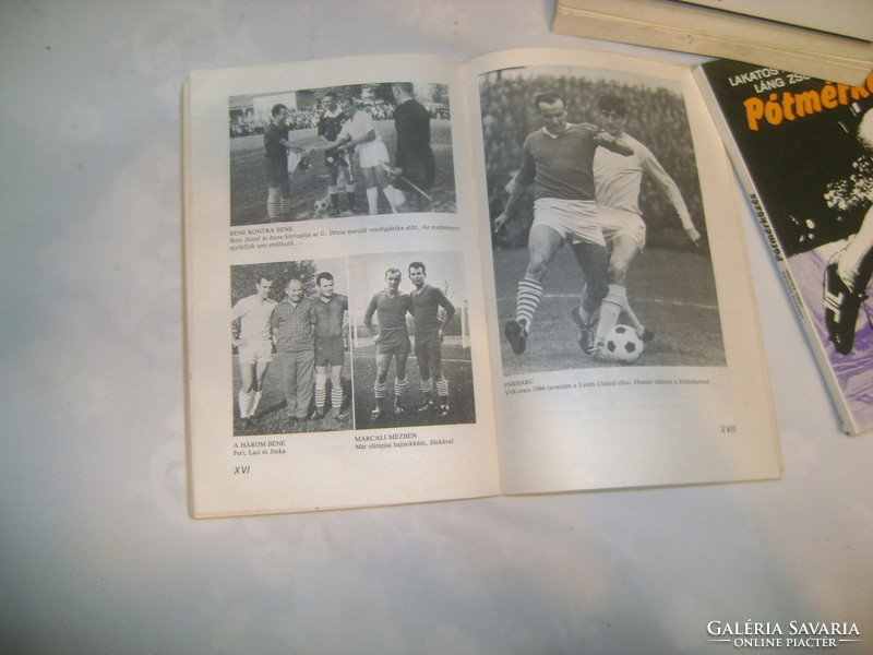 Three retro books on the subject of football - extraordinary match, the rifle case, Ferike the Goliath..1980s