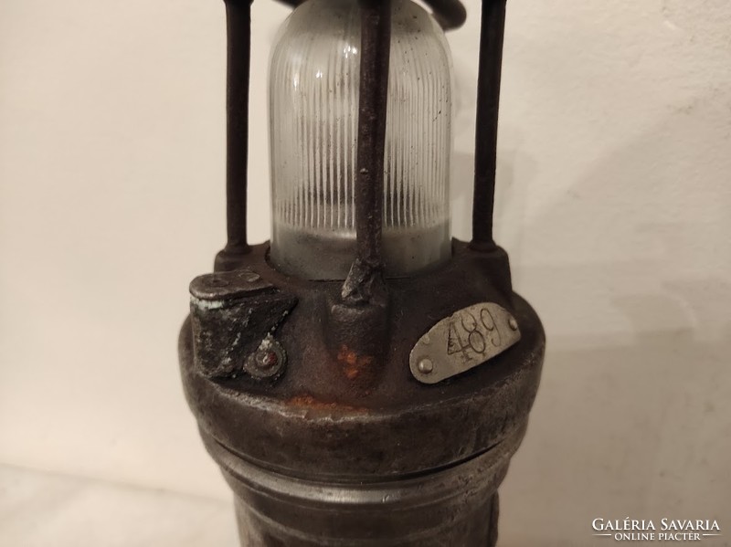 Antique miner tool mine tool carbide lamp 504