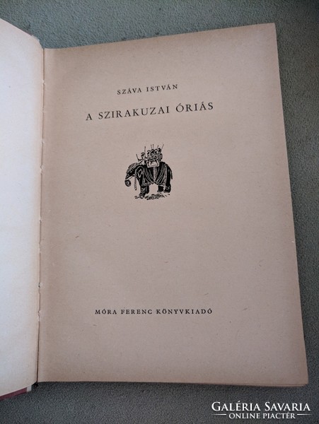 Száva István: A ​szirakuzai óriás (1959)