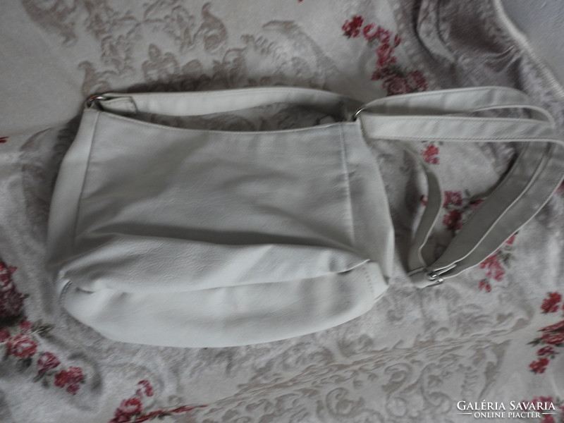 S.Oliver white leather bag - handbag