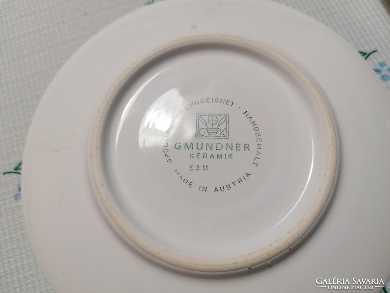 Gmundner for collectors! Very rare teacup with base, in good condition