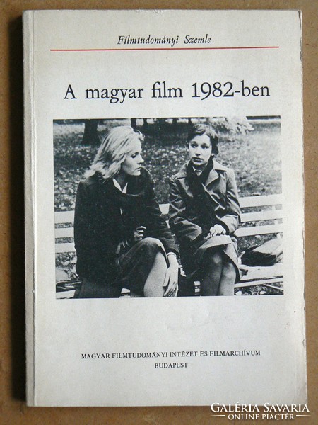 A MAGYAR FILM 1982-BEN, KÖNYV JÓ ÁLLAPOTBAN, RITKÁBB