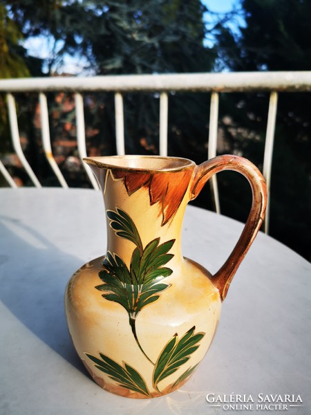 English leaf jug