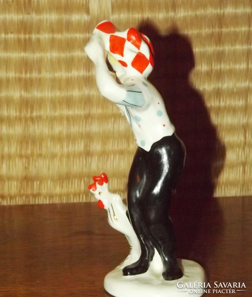 Russian porcelain boy with 