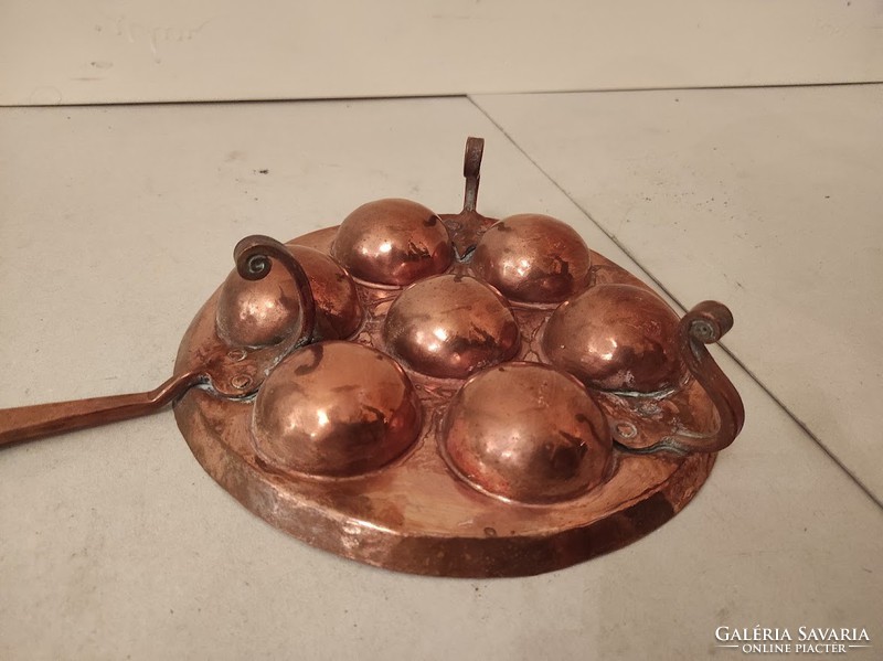 Antique Museum Kitchen Utensil Tinned Copper Special 3 Foot Tarkedli Oven 444