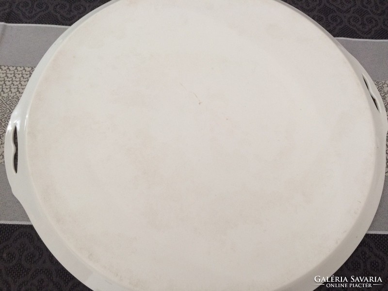 Antique large porcelain tray
