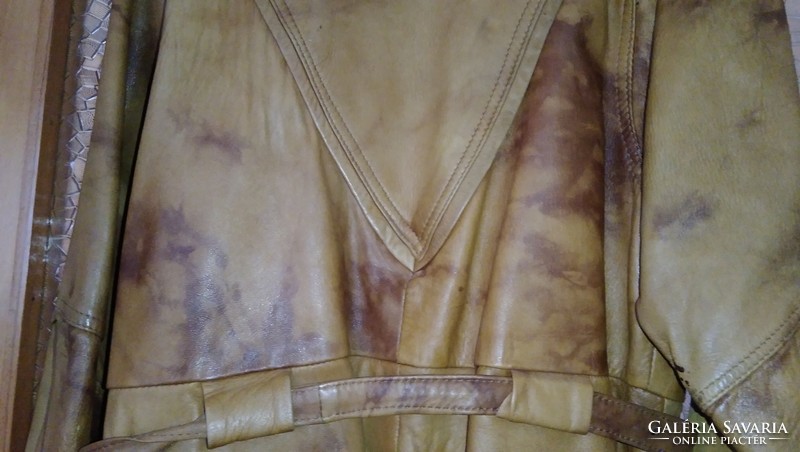 Alaia Italian women's beige, mint condition, short sexy, leather jacket, blazer, jacket, made in Italy,