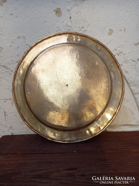 Handmade brass decorative plate