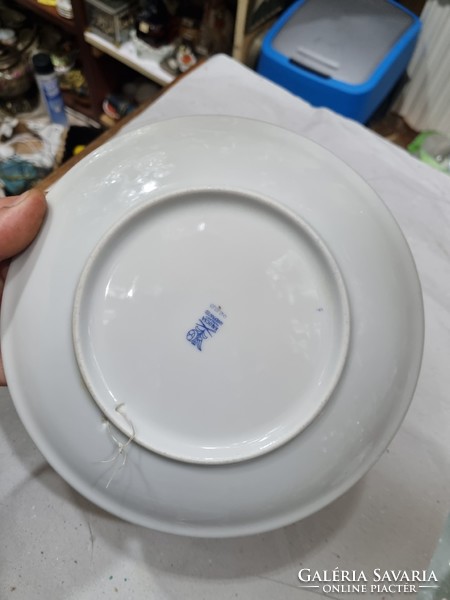 Kalocsai porcelán falitál