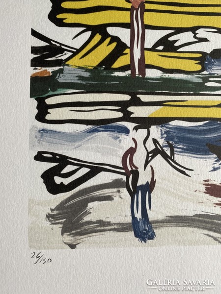 Roy Lichtenstein eredetigazolással