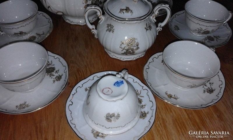 Zsolnay coffee set.