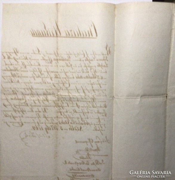 Chalitza Urkunde Contract 1864