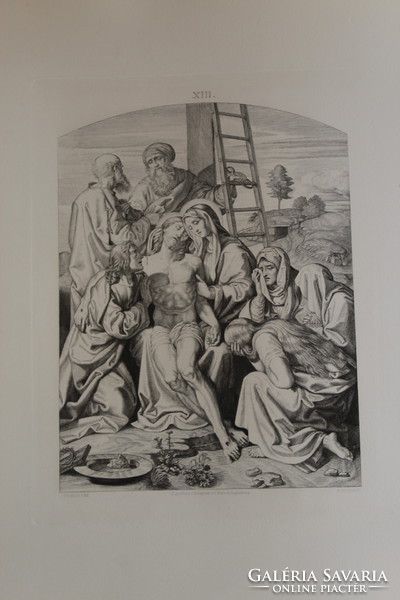 Passion of Christ, 14 etchings in one