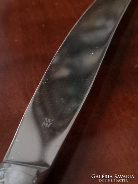 WMF ezüstözött prémium kategóriás recés kések, szóló vajas kések, 23 cm