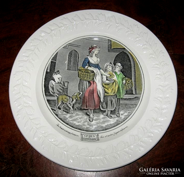 ADAMS WEDGWOOD ANGOL PORCELÁN TÁNYÉR 26 cm