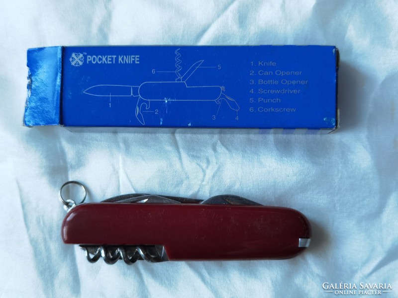 Vintage multifunction pocket knife box.