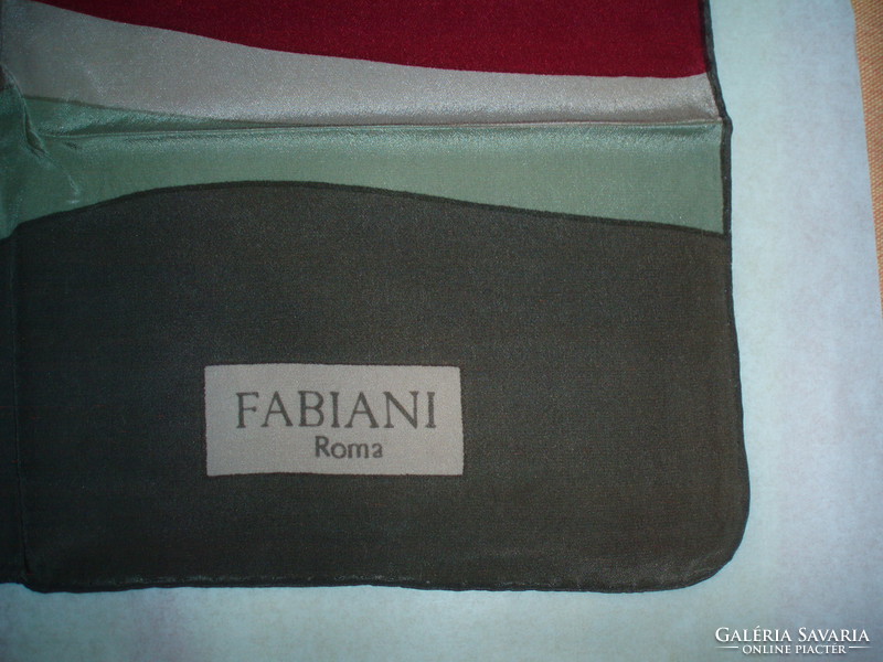 Vintage fabiani real silk scarf