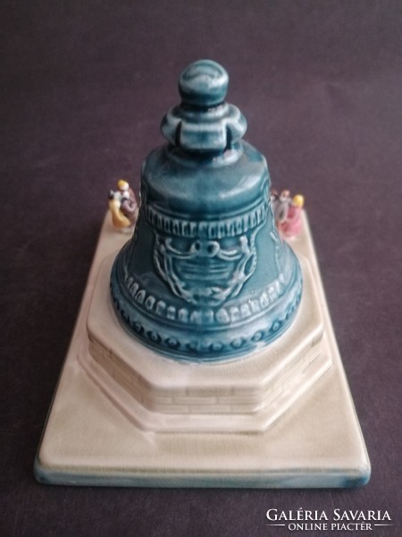 Moscow porcelain bell marked Russian porcelain monument - ep