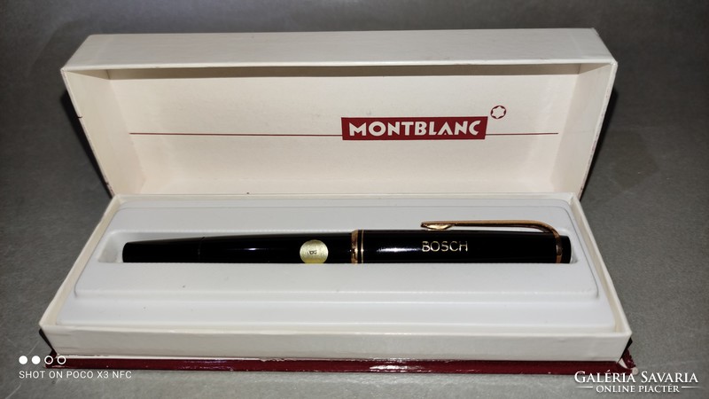 Vintage MONTBLANC No. 22 töltőtoll eredeti az 1960-as évekből papírjaival