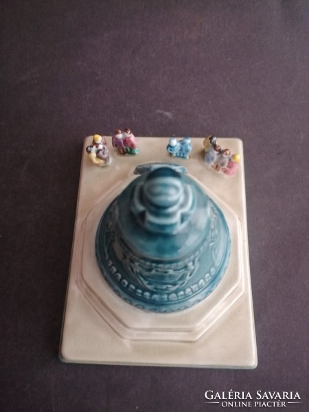 Moscow porcelain bell marked Russian porcelain monument - ep