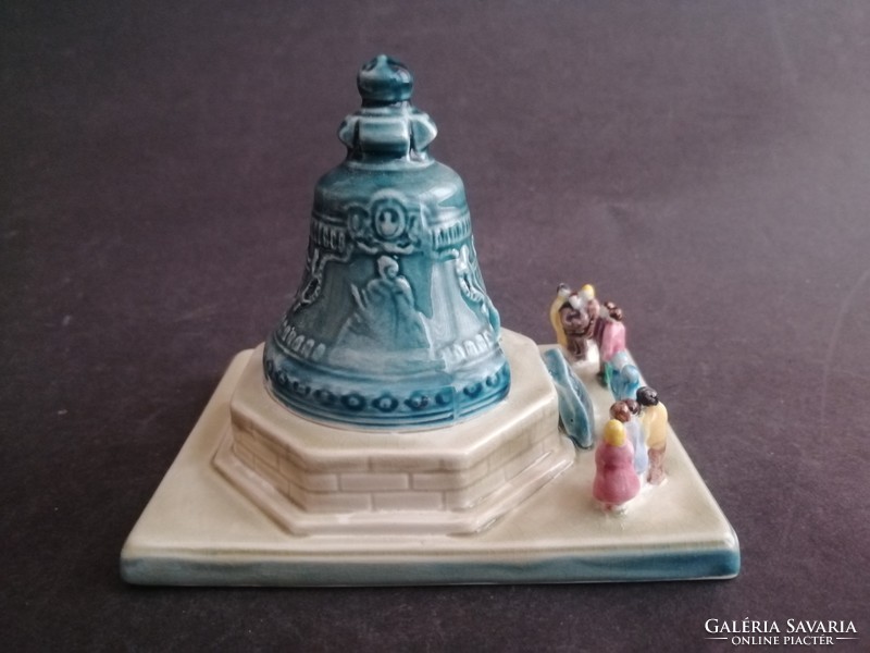 Moscow porcelain bell marked Russian porcelain monument - ep