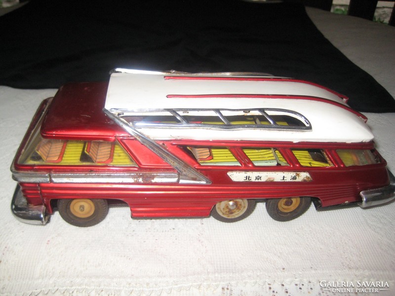 Retro, record game bus, 29 x 13 x 9 cm