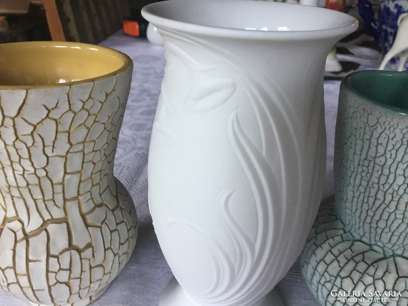 Shredded vase 2 pcs, seltmann 1 pc
