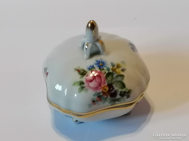 Herend ring holder porcelain box, bonbonier